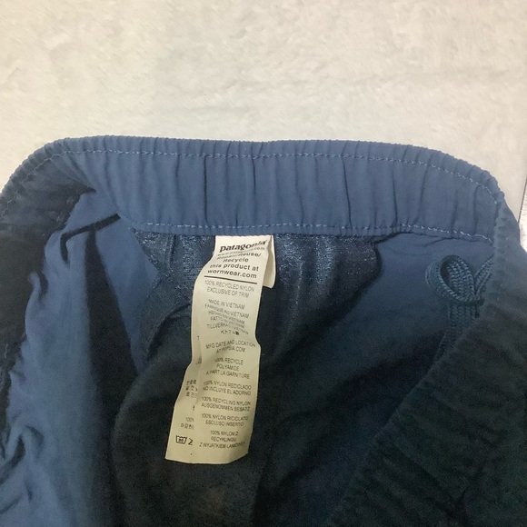 Patagonia Women's Barely Baggies Shorts 2½" Sz Large Tidepool Blue / Navy - Picture 6 of 8